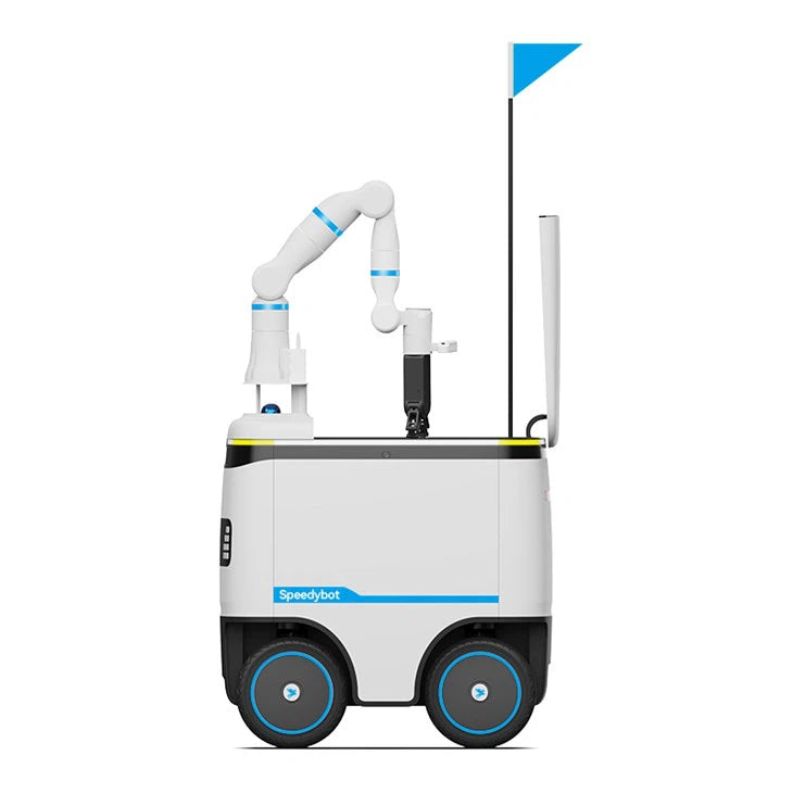 Alpha Robotics Expressbot – Autonomous Outdoor Delivery Robot, 100 kg Capacity, 40 km Range