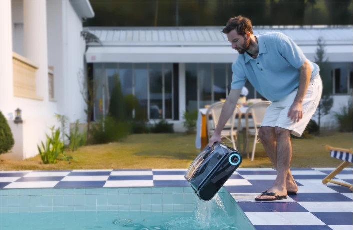 Aiper Scuba X1 Cordless Pool Cleaning Robot – 6600 GPH Suction with WavePath™ 3.0 Navigation for Pools up to 300㎡