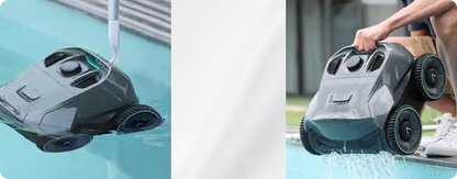 Aiper Seagull Pro Cordless Pool Cleaning Robot – In-Ground Pools up to 3,200 sq.ft with Quad-Motor and Wall Climbing