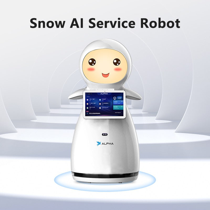Alpha Robotics School Guide Robot Snow – AI-Powered Campus Navigation ...